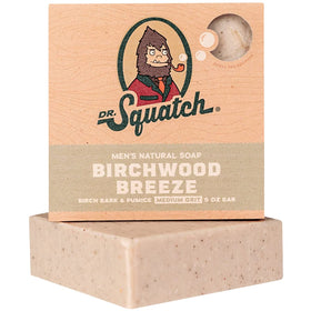 Dr. Squatch soap close-up texture with pumice for effective exfoliation
