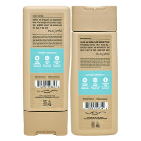 Dr. Squatch conditioner cream texture showing moisturizing shea butter benefit