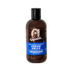 Dr. Squatch Fresh Falls front bottle showing label and natural look