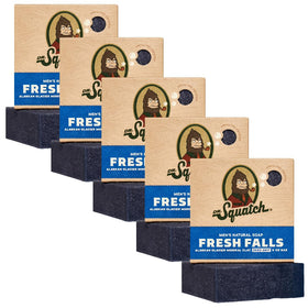 Dr. Squatch Fresh Falls front packaging showing natural bar benefits