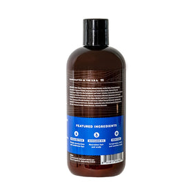 Dr. Squatch Fresh Falls applied in shower demonstrating detangling and soothing benefit