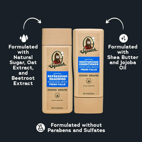 Dr. Squatch bottles staged in a shower to show in-use, boosting confidence