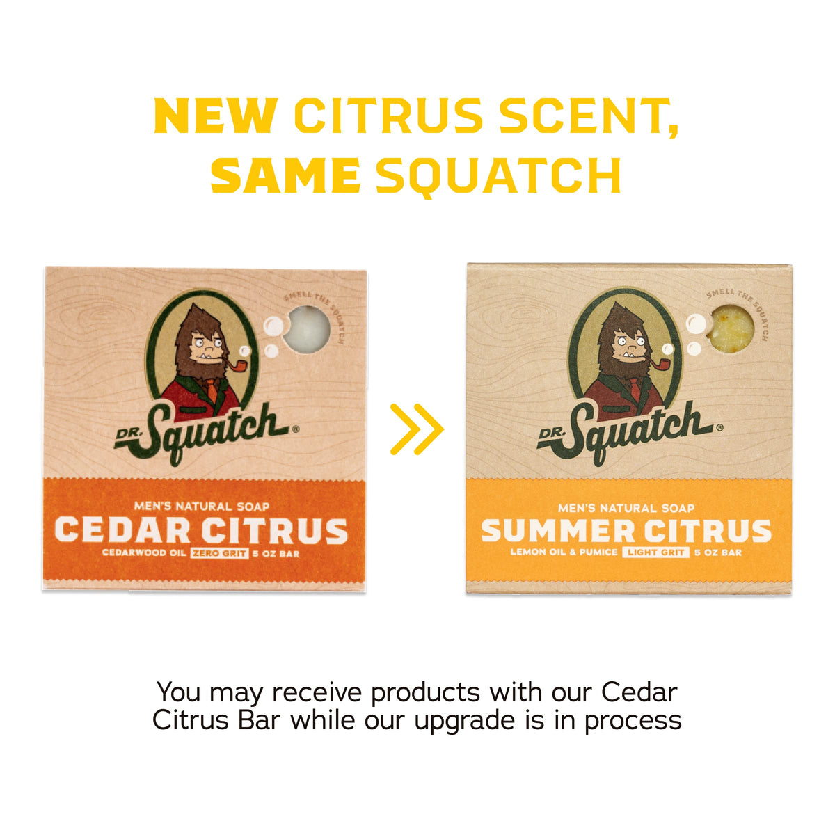Dr. Squatch gift box lifestyle staging showing presentable grooming gift