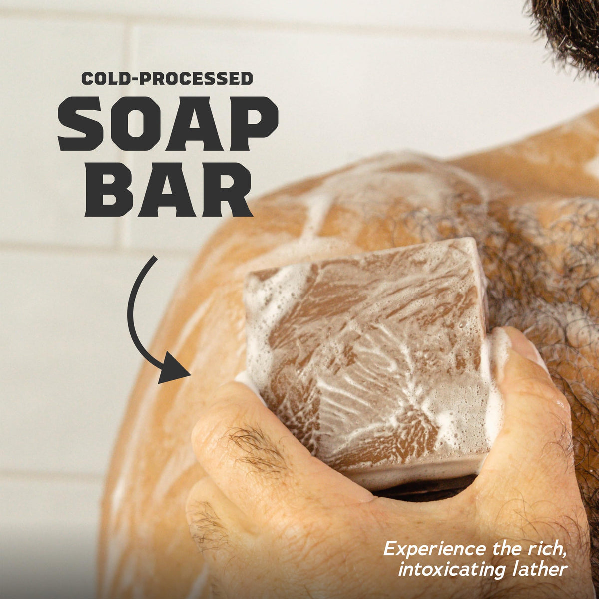 Dr. Squatch label close-up highlighting natural ingredients and transparency