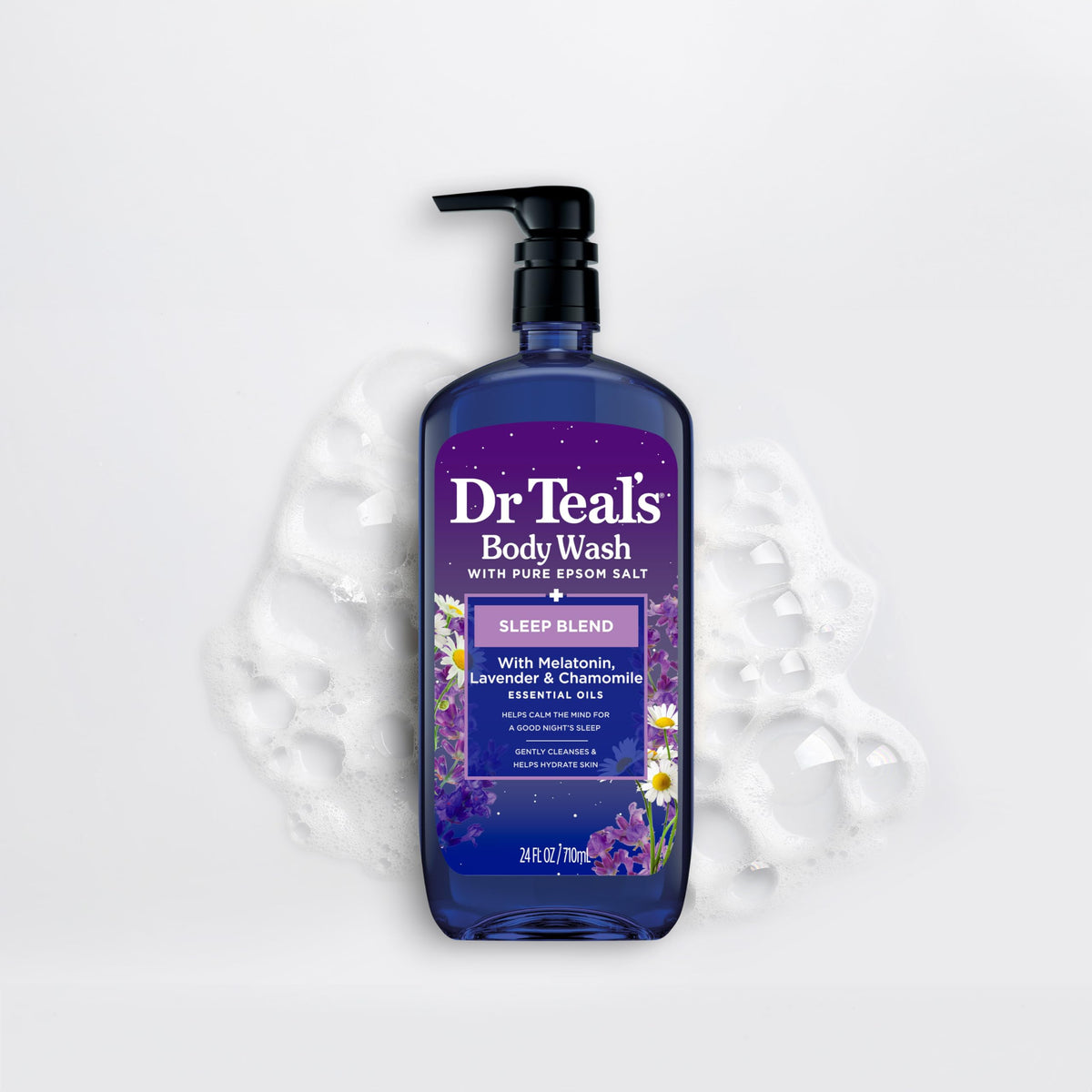 Dr Teal's four-pack box set offering value and convenient supply
