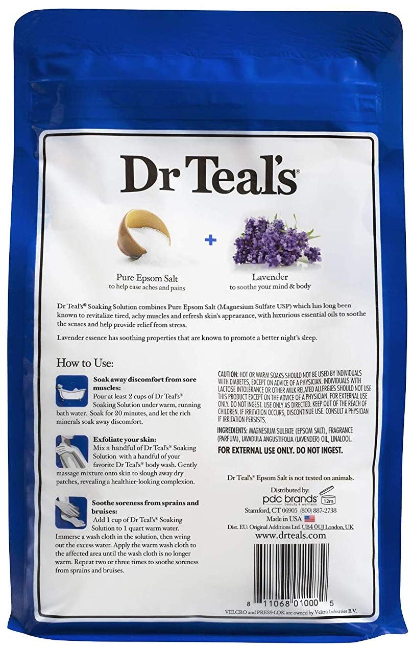 Dr Teal's eucalyptus soak in bathroom setting promoting refreshing recovery