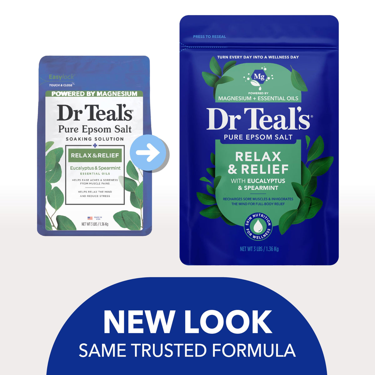 Dr Teal's product in a bathtub lifestyle scene promoting relaxation