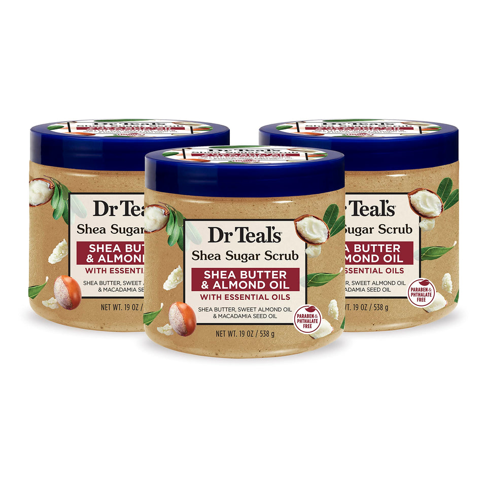 Dr Teal's front packaging showing jar and brand for clear product identification