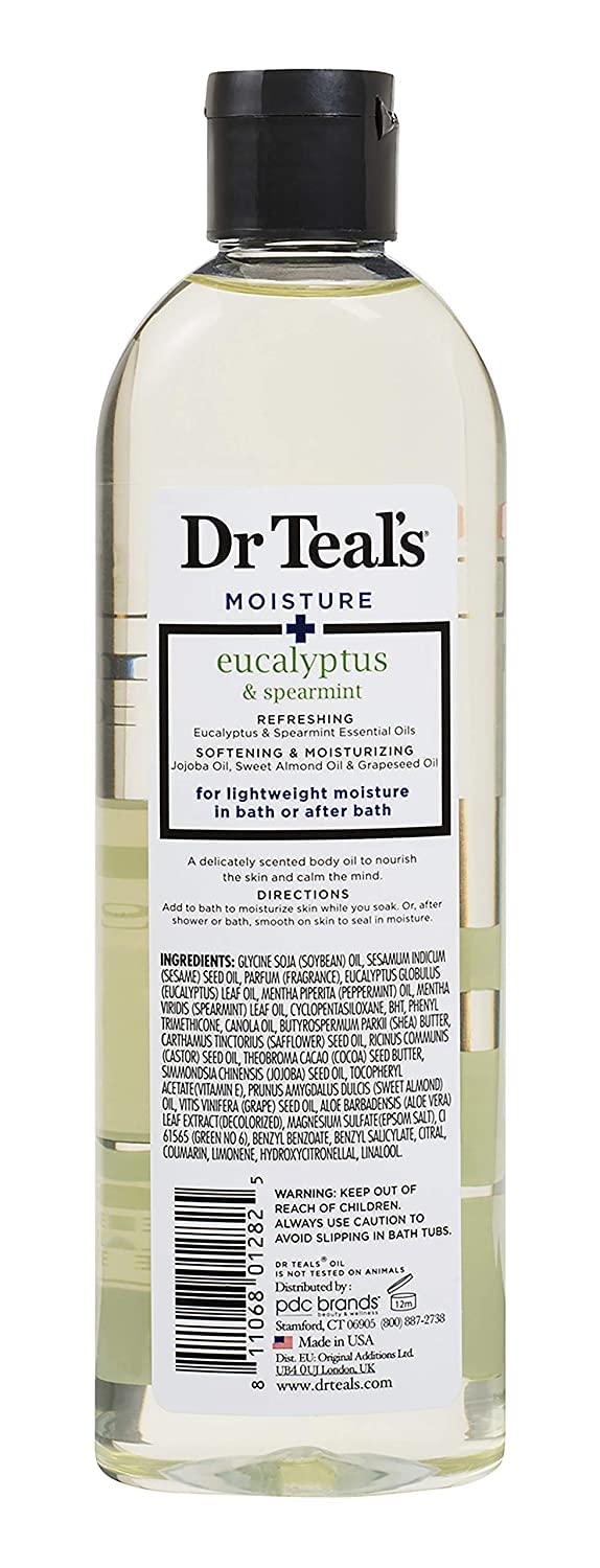 Dr Teal's gift set styled in bathroom for gifting and routine refreshment