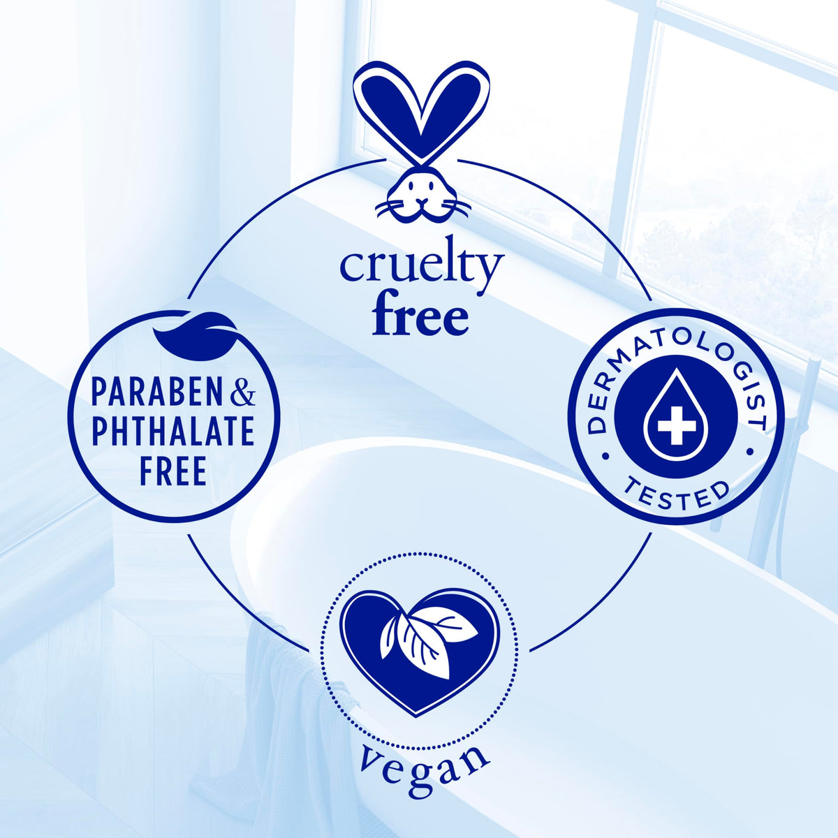 Dr Teal's ingredients detail with pure Epsom salt and Vitamin C benefits