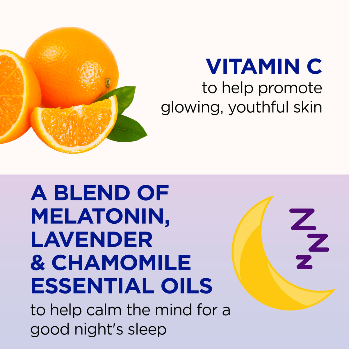 Dr Teal's label detail highlighting ingredients and clean-formula benefits