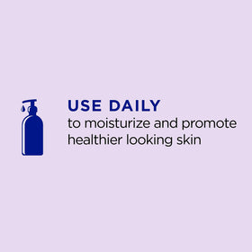 Dr Teal's lotion texture being poured showing rich hydration benefit