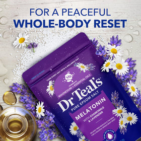 Dr Teal's salt blended with body wash creating exfoliant cream