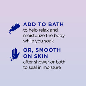 Dr Teal's pouring into bath to provide moisturizing aromatherapy soak