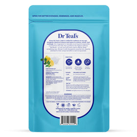 Dr Teal's salt texture close-up showing fine crystalline magnesium