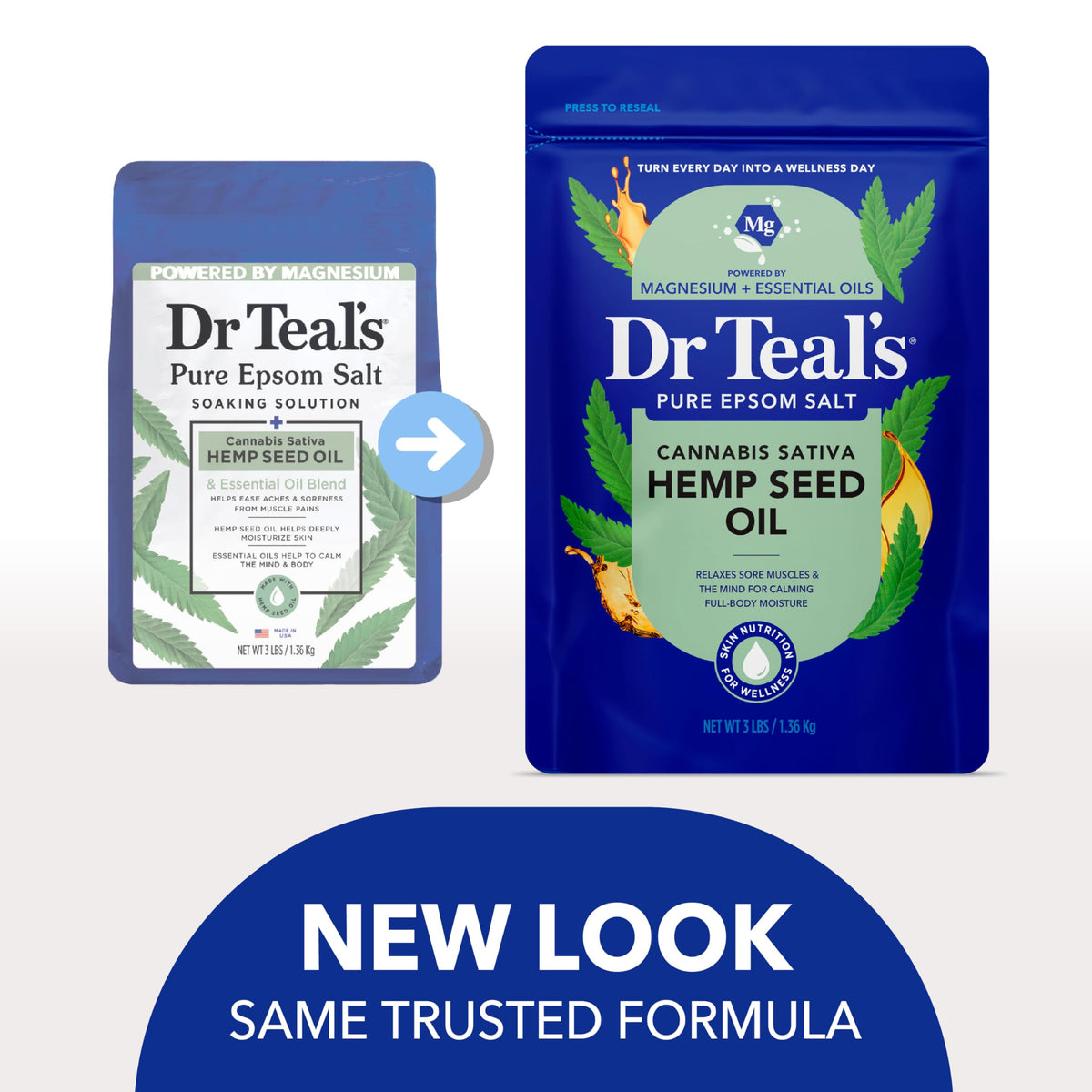 Dr Teal's scoop of soak in hand illustrating simple measuring and use