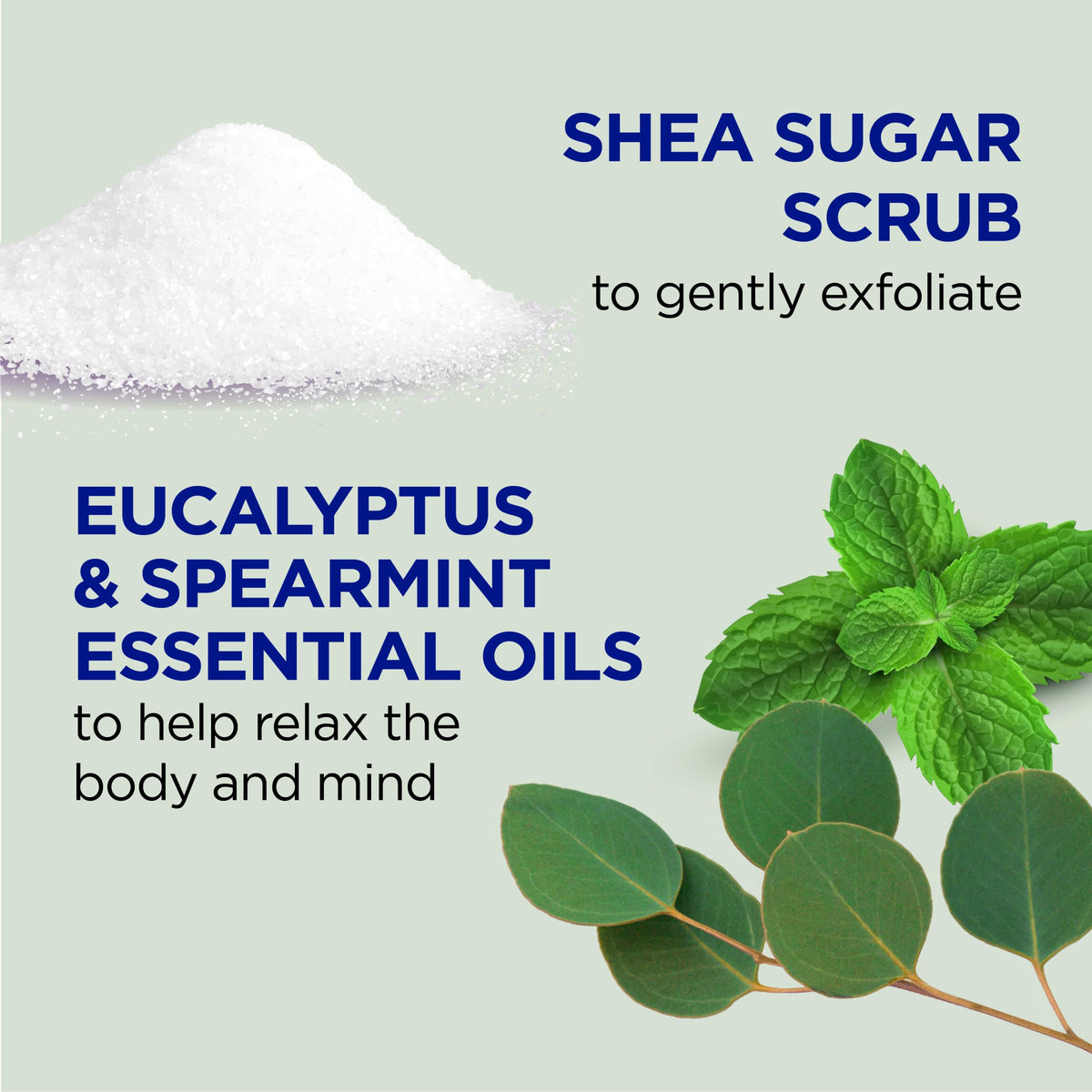 Dr Teal's open jar showing sugar scrub texture for gentle exfoliation benefit