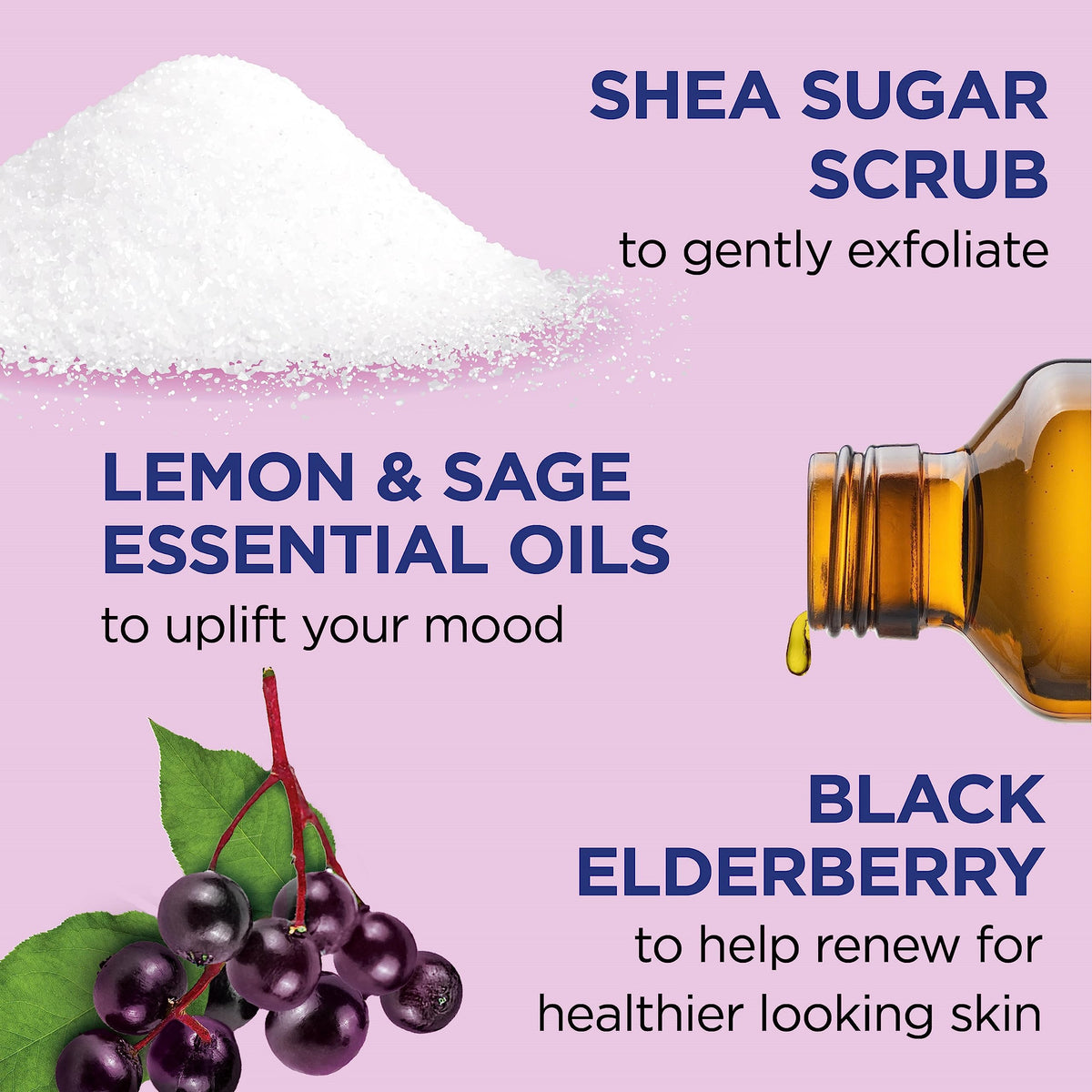 Dr Teal's open jar texture reveals creamy sugar scrub and moisturizing oils