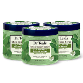 Dr Teal's front packaging showing jar and product name with calming benefit