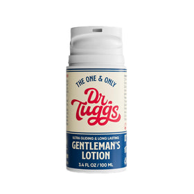 Dr. Tuggs bottle front view showing clean design and portability