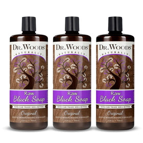 Dr. Woods front packaging showing 32 fl oz bottle and clean design for reliable supply