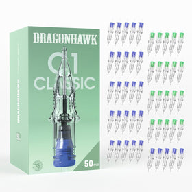 Dragonhawk front packaging showing mixed cartridge kit and benefits