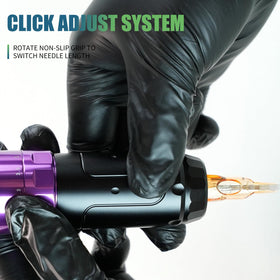 Artist using Dragonhawk L3 in hand for ergonomic precision