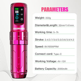 Dragonhawk L3 attached needle cartridge showing quick-change convenience