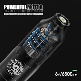 Dragonhawk pen with 1300mAh battery showing long runtime benefit