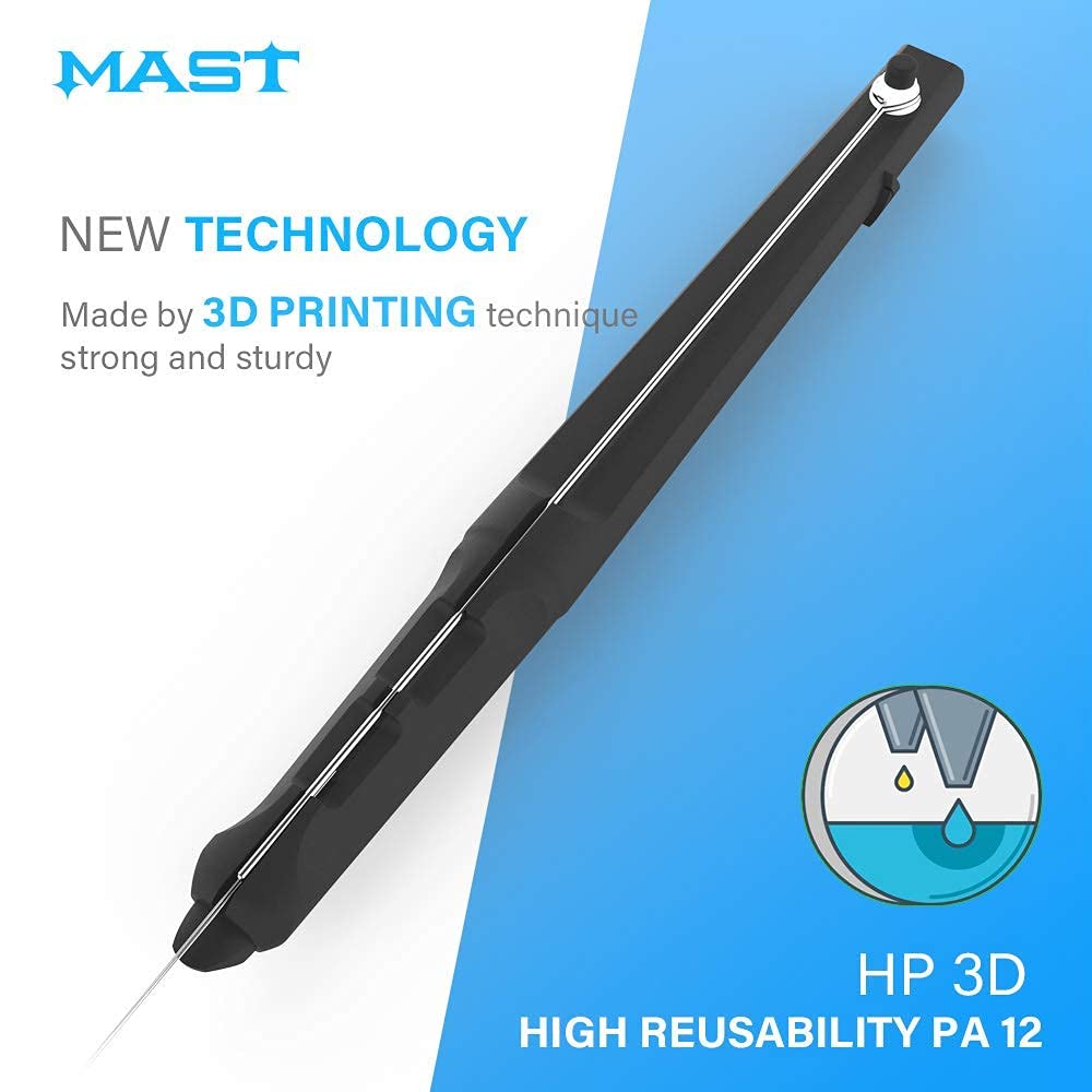 Dragonhawk size scale next to ruler showing compact, travel-ready dimensions