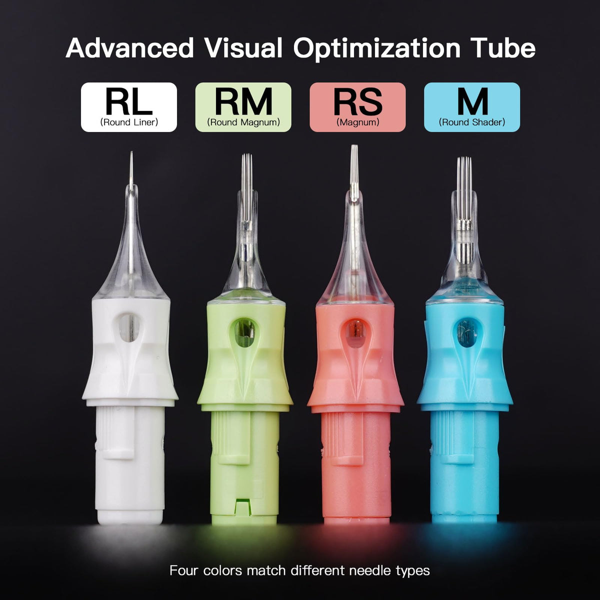 Dragonhawk transparent cartridge close-up revealing ink visibility for precise control