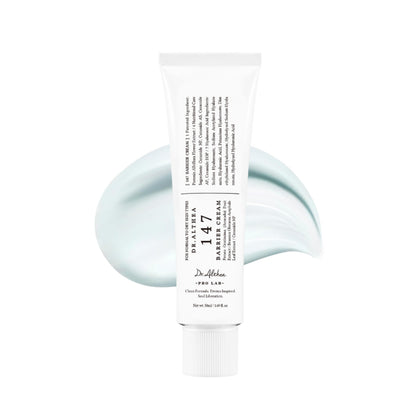 Dr.Althea jar front view showing label and compact travel-friendly size for barrier hydration