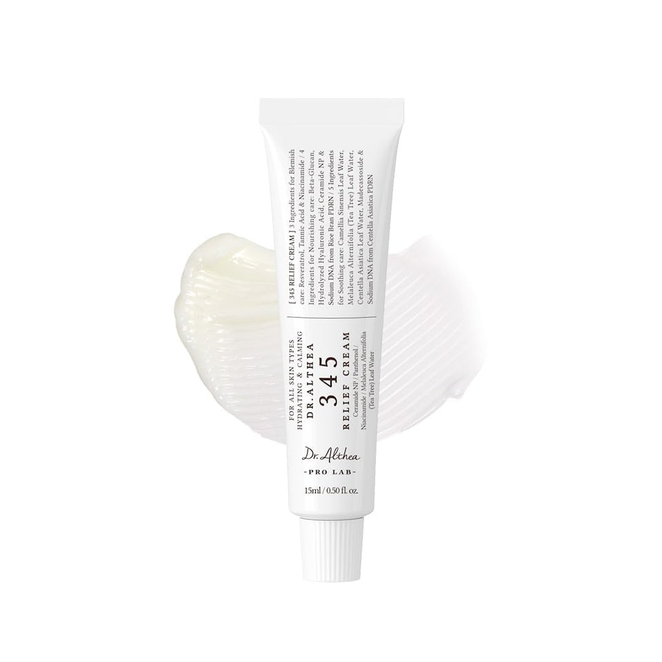 Dr.Althea jar front view showing compact soothing moisturizer and clear branding