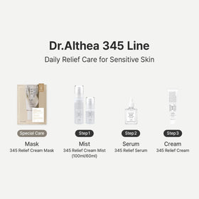 Dr.Althea bottle beside coin demonstrating compact 2.02 fl oz size for travel