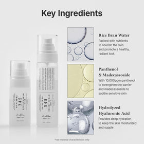 Dr.Althea cream mist texture on hand highlighting lightweight absorbency and soft finish
