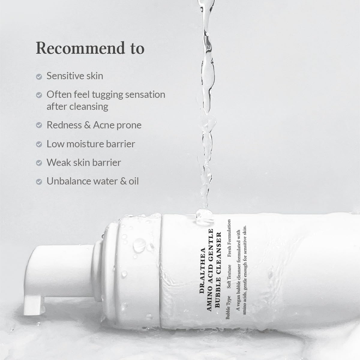 Dr.Althea ingredient close-up with perilla seed for soothing benefits