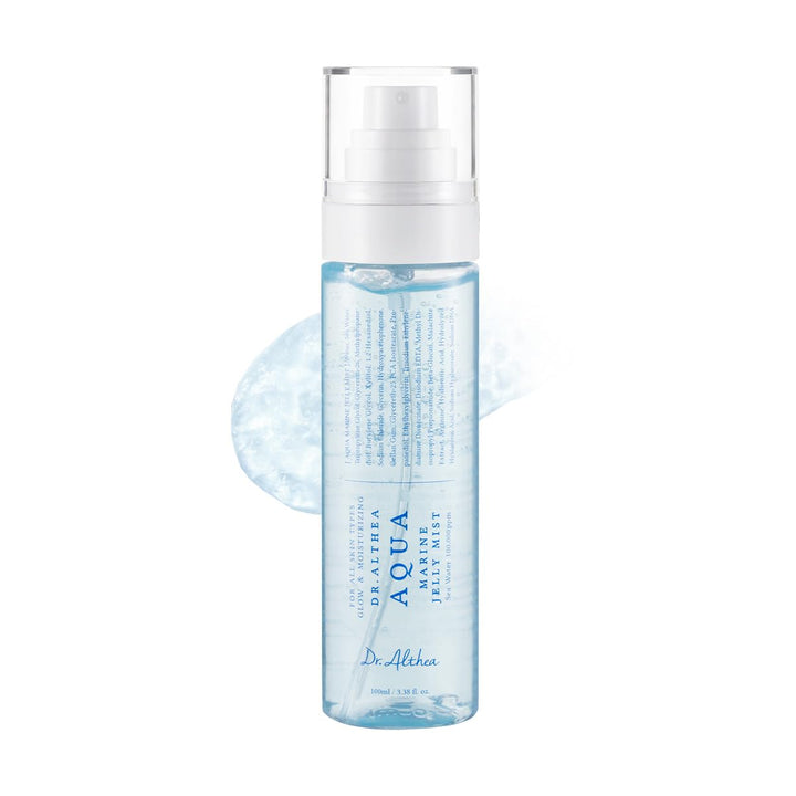 Dr.Althea front bottle showing compact travel-friendly hydration