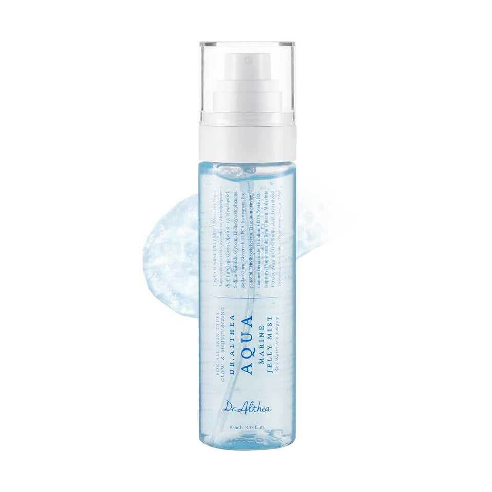 Dr.Althea front bottle showing compact travel-friendly hydration