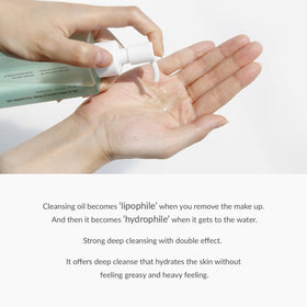 Dr.Althea oil emulsified with water into milky rinseable formula benefit