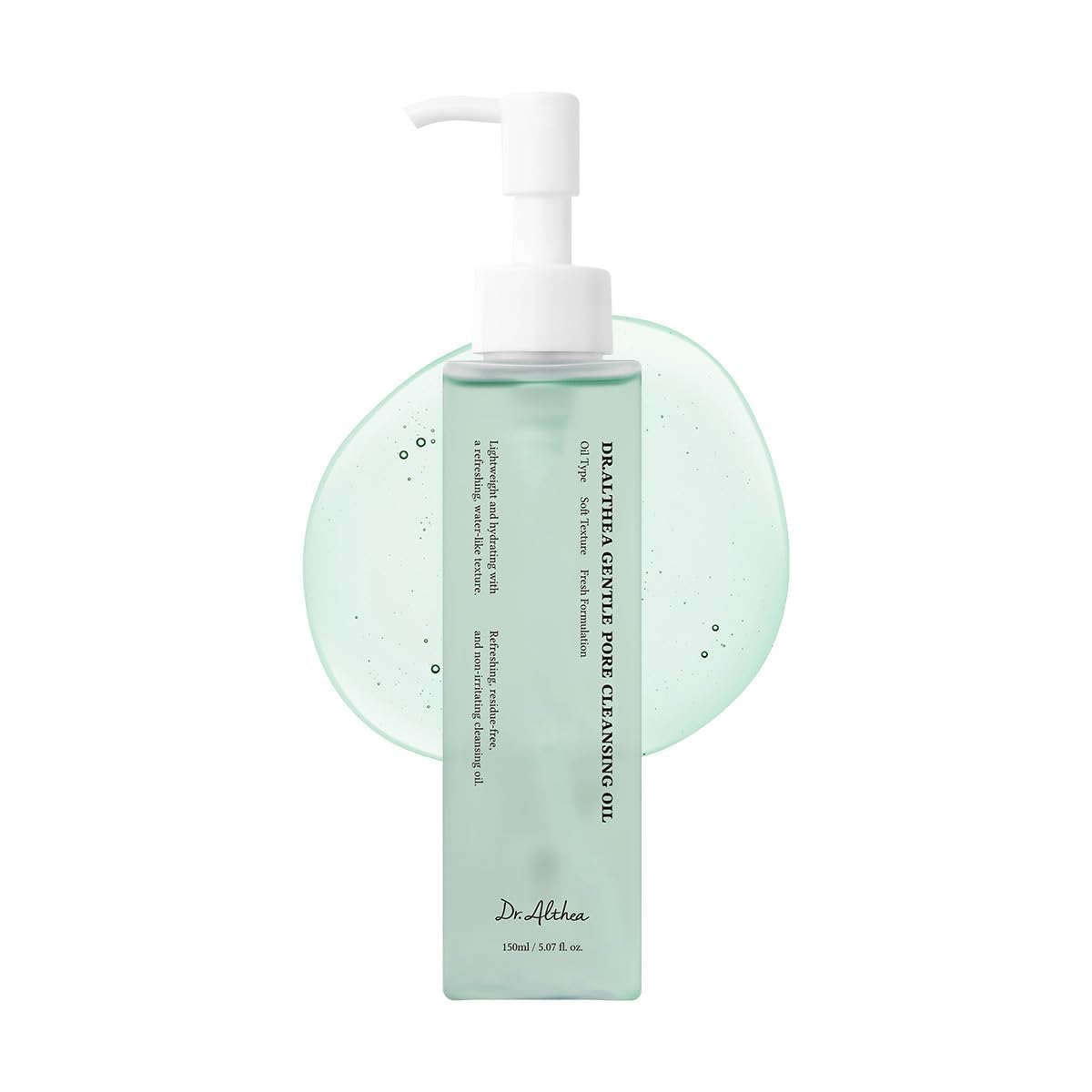 Dr.Althea bottle front view showing lightweight makeup remover benefits