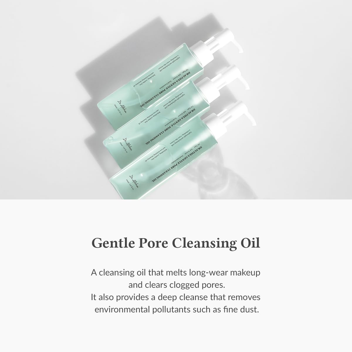 Dr.Althea pump close-up highlighting easy dispensing and control
