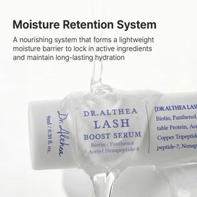 Dr.Althea ingredient label showing biotin panthenol and peptide complex