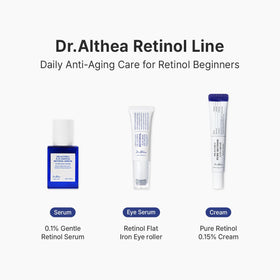 Bakuchiol and Centella visual representing plant-based calming actives in Dr.Althea