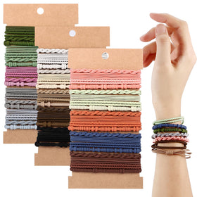 Draupnir front packaging showing 60-piece boho hair ties and color variety