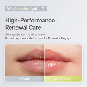 Close-up of clear balm texture highlighting Dr.Different smooth non-sticky finish