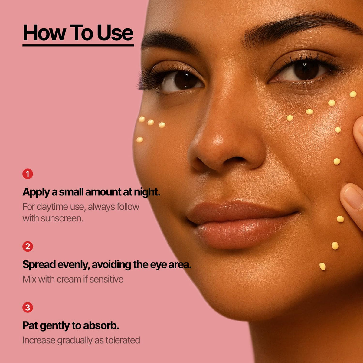 Dr.Different product next to everyday items showing compact size benefit