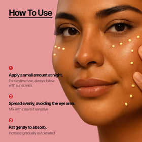 Dr.Different product next to everyday items showing compact size benefit