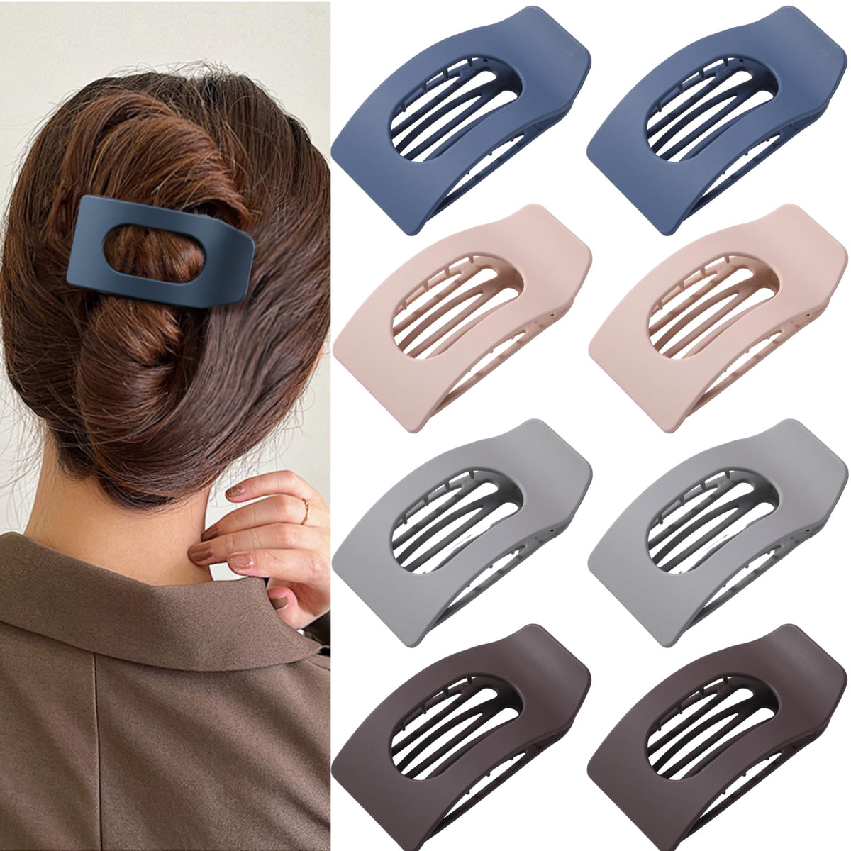 Drealoe front packaging showing matte gift box and eight clips for elegant gifting