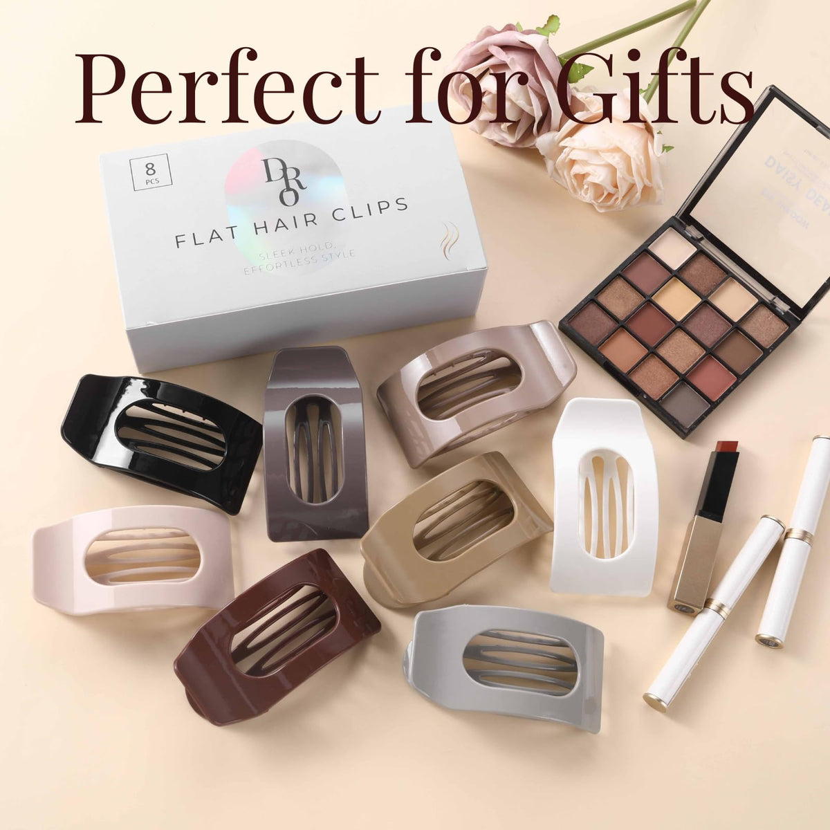 Drealoe open premium matte gift box with clips showing elegant presentation and gifting ease
