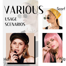 Dreamlover wig grip band worn under lace-front wig for secure hold